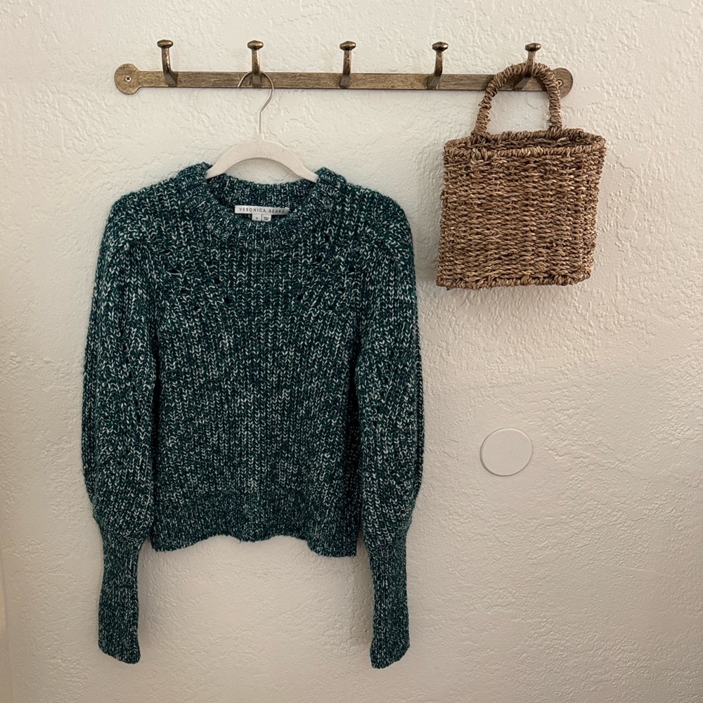 Veronica Beard - Roopa Puff-Sleeved Sweater - Picture 7 of 15